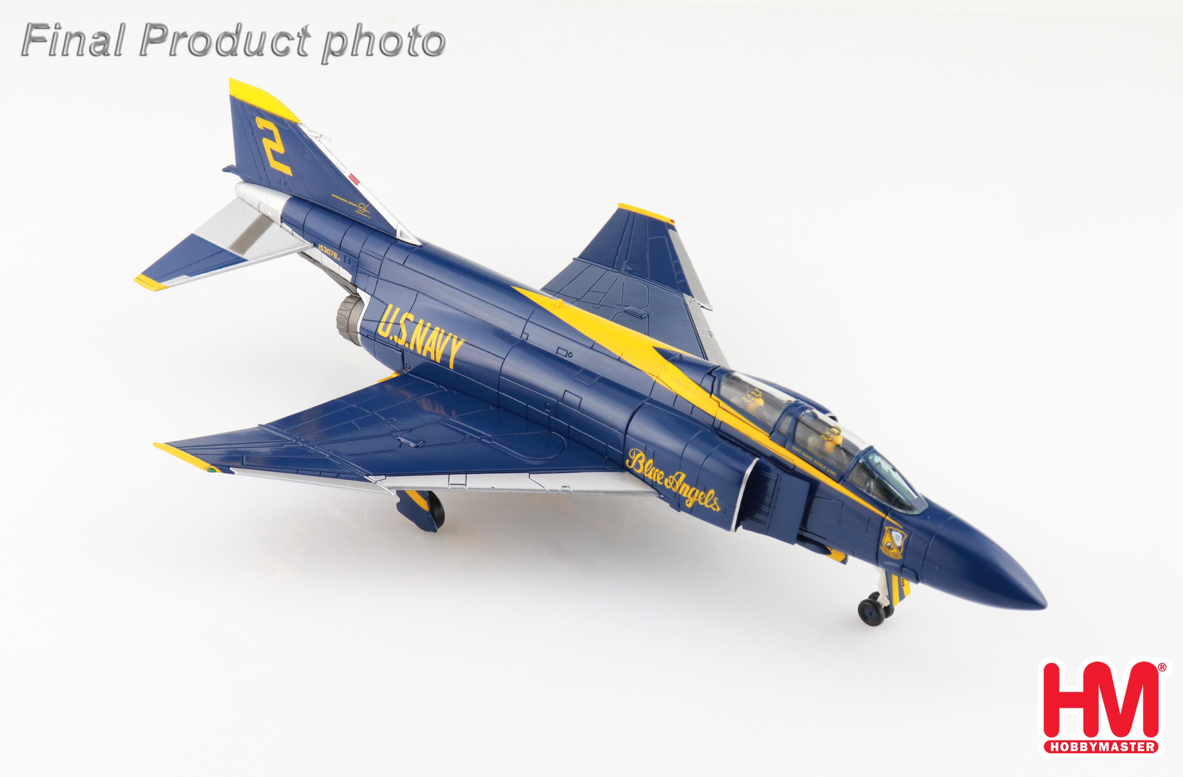 McDonell Douglas F-4J Phantom II No. 2 airplane, US Blue Angels, 1969